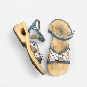 RARE Y2K Vintage Skechers Chunky Platform Cut out Buckle Sandals Wedges Heels
